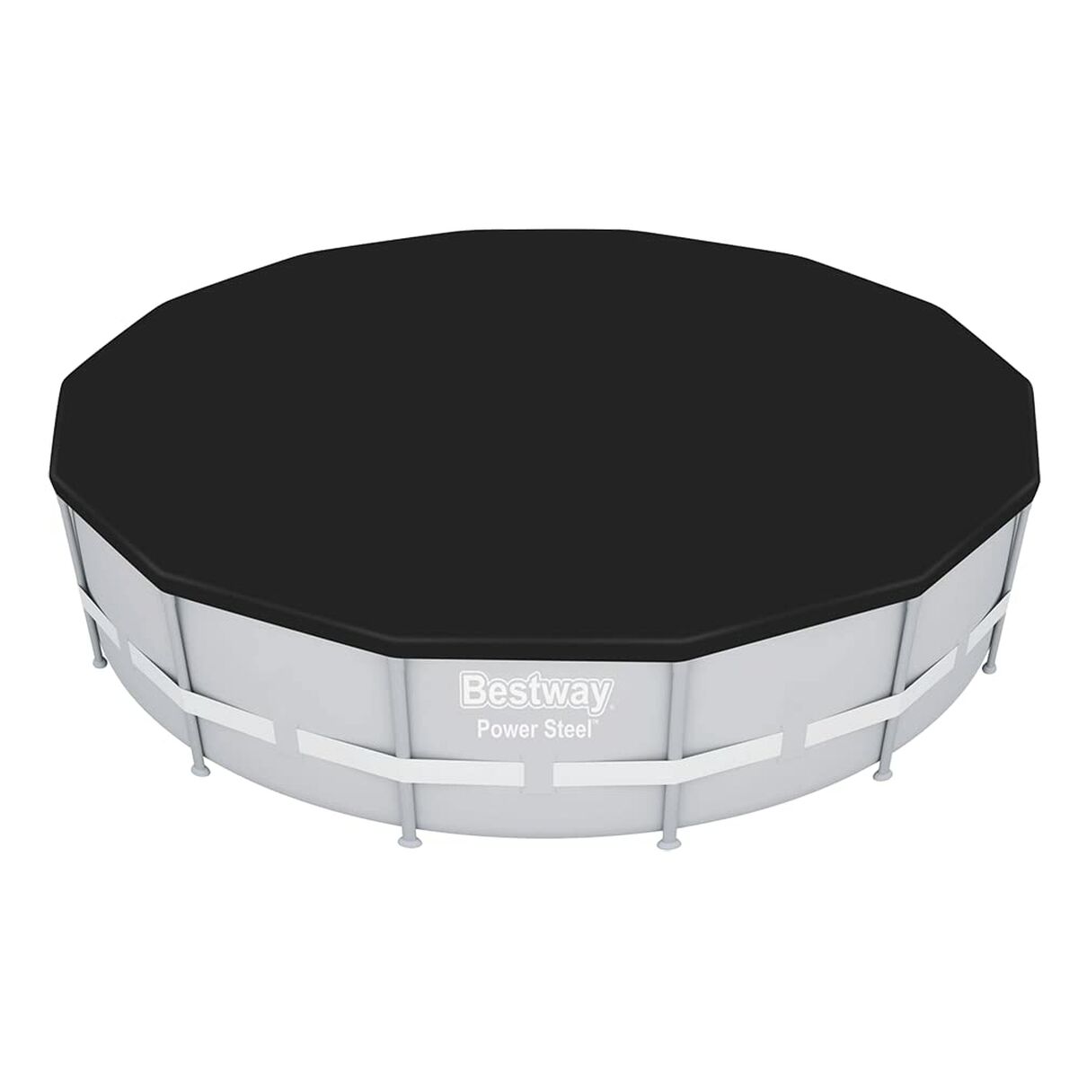 Swimmingpool Cover Bestway Sort Ø 401 cm (1 enheder)